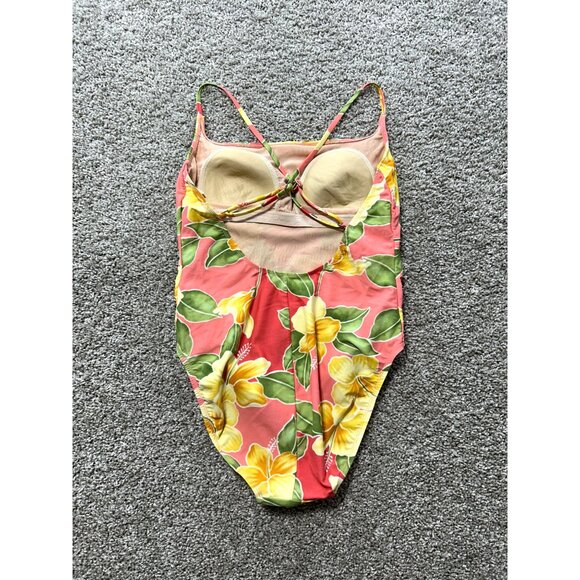 Tommy Bahama Women's Sz Medium Floral Swimsuit & Wrap Tropical - Picture 4 of 9